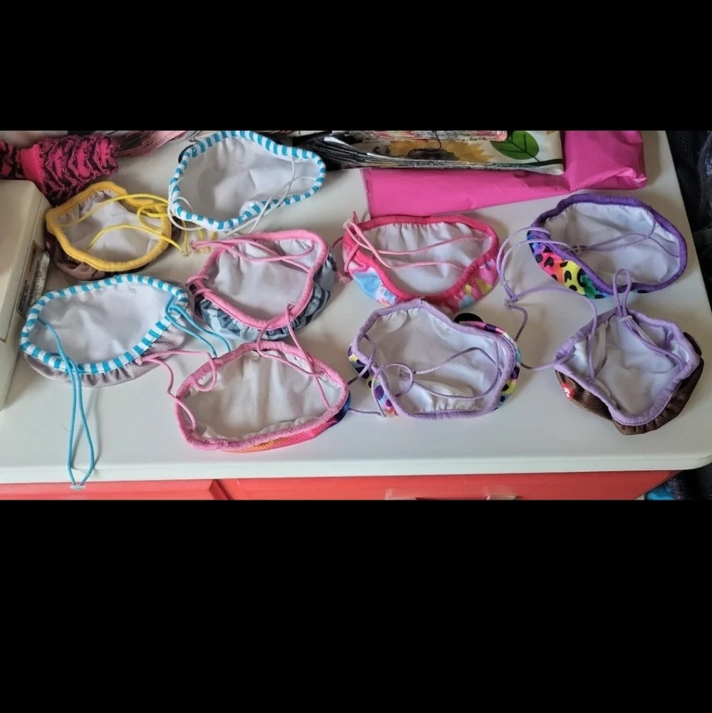 💙🩵💙Bundle set of 9 TY animal kids face masks with some flaws